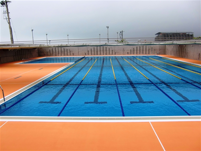 糸満南小学校水泳プール